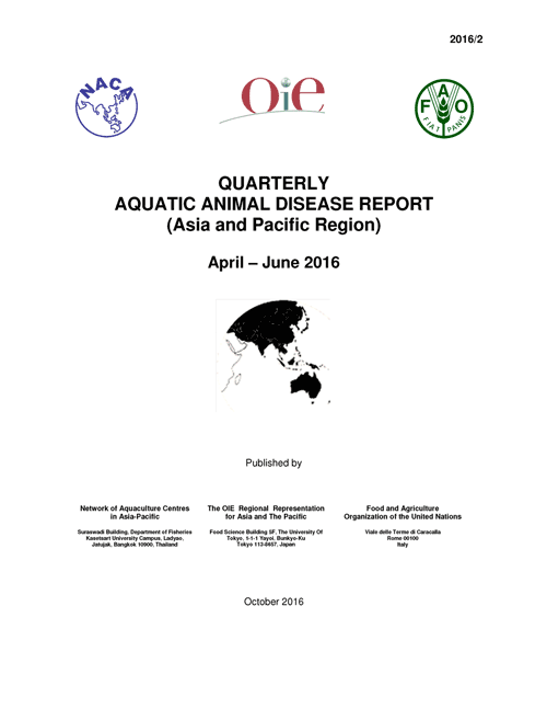 QAAD April-June 2016.