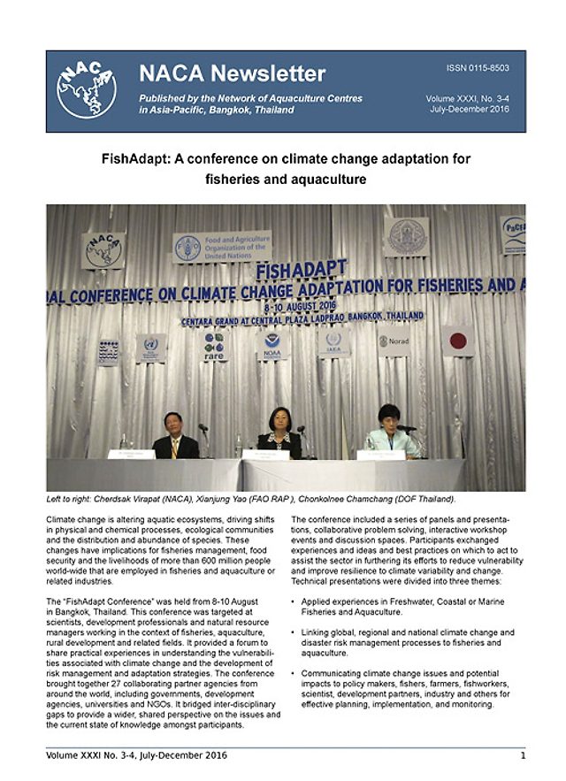 NACA Newsletter July-December 2016.