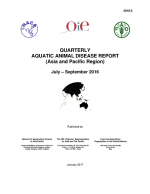 Quarterly Aquatic Animal Disease Report, July-September 2016