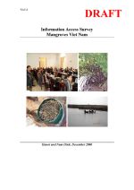 Information access survey on mangroves, Viet Nam