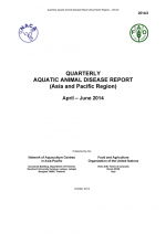 Quarterly Aquatic Animal Disease Report, April-June 2014