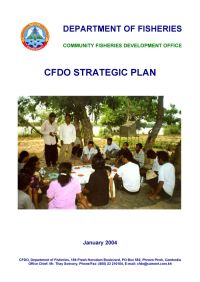 Community Fisheries Development Office Strategic Plan