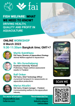 Free webinar on Fish Welfare: What we need to know?