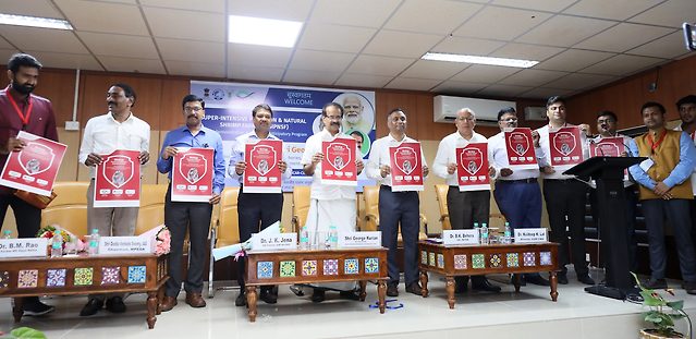 The Hon. Shri George Kurian, Minister of State, Ministry of Fisheries, Animal Husbandry and Dairying, Government of India, releasing new insurance product.