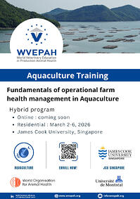 Veterinary training programme: Fundamentals of farm health management in aquaculture