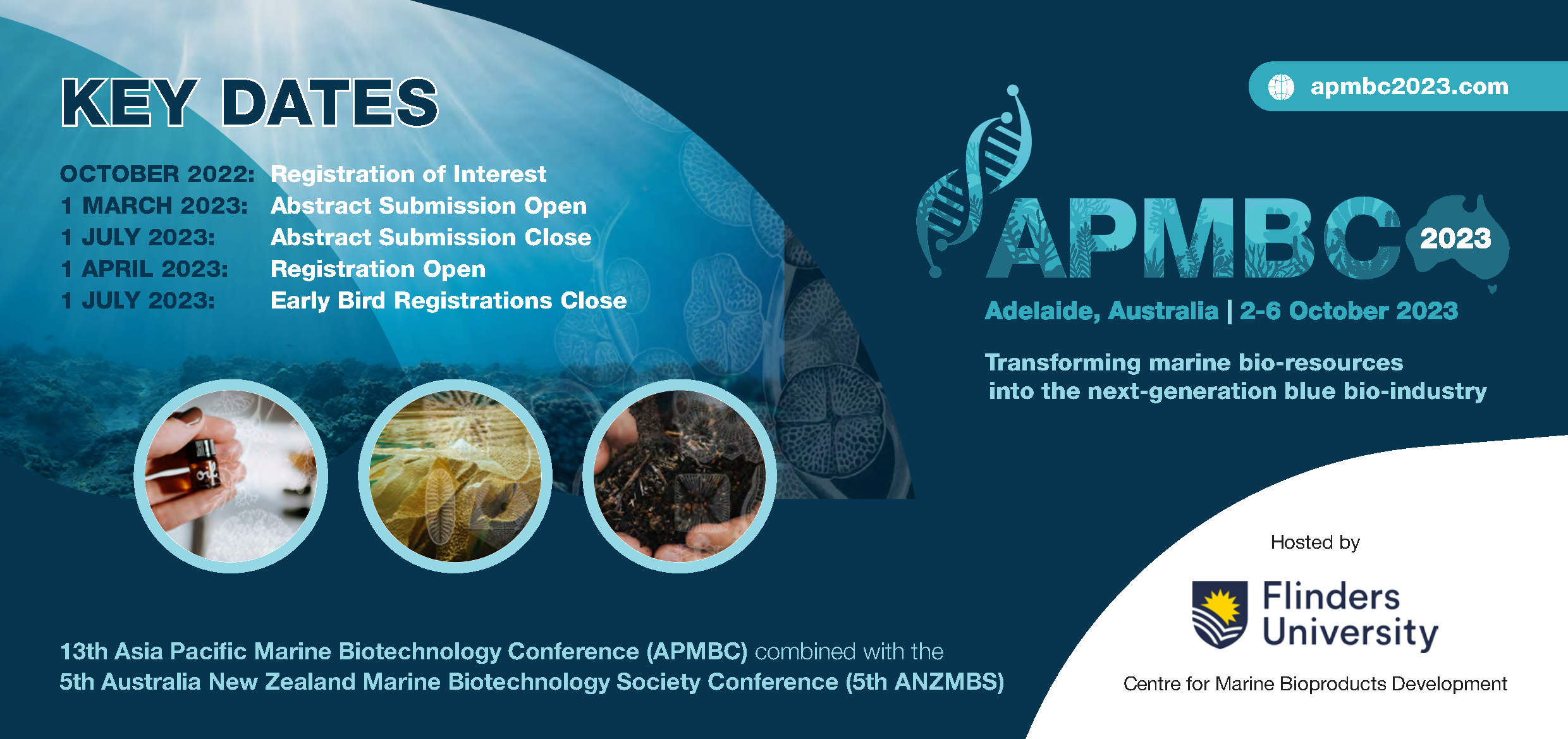 13th Asia-Pacific Marine Biotechnology Conference, 2-6 October 2023 ...