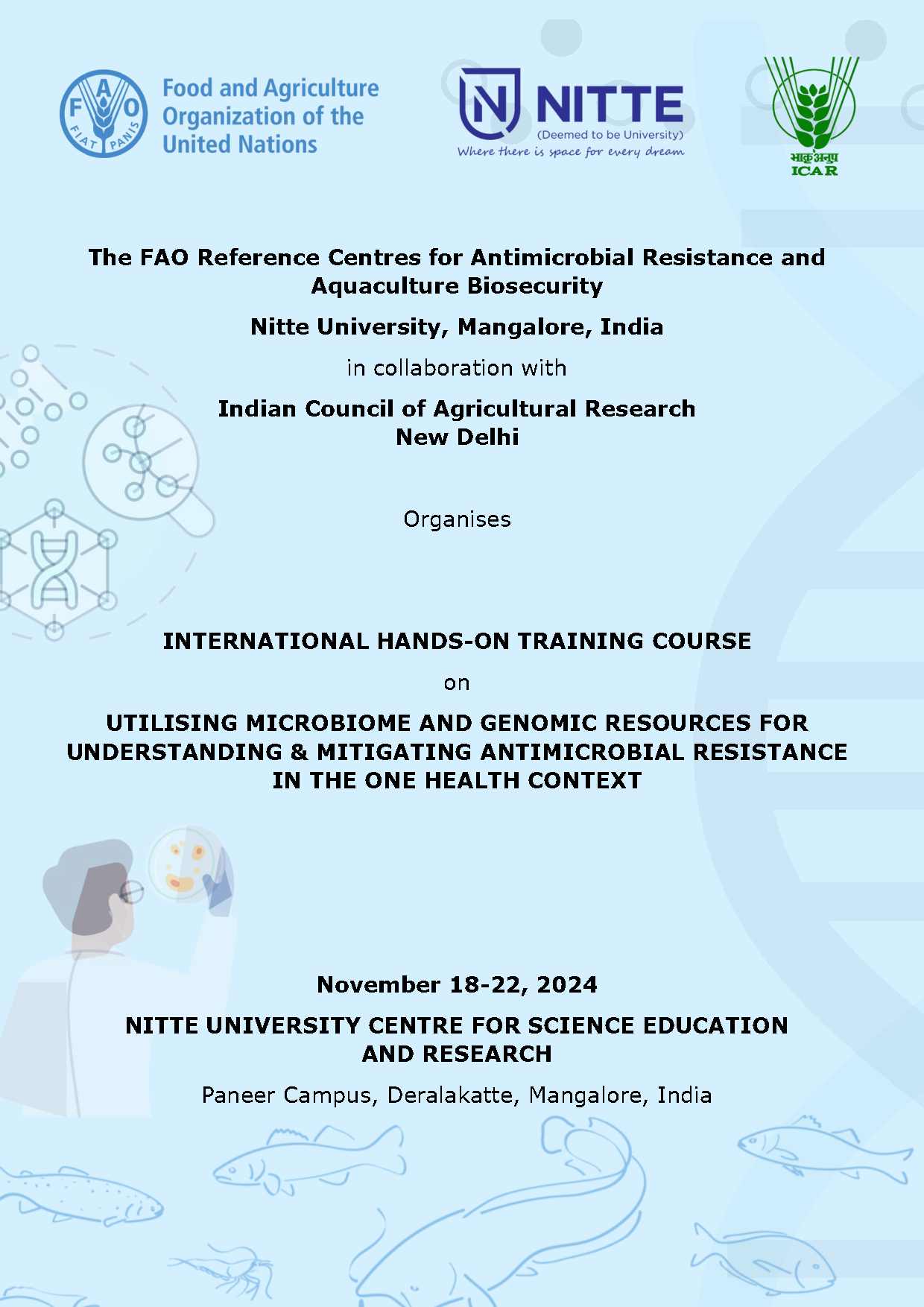 International Hands-On Training Course on Utilising Microbiome and ...