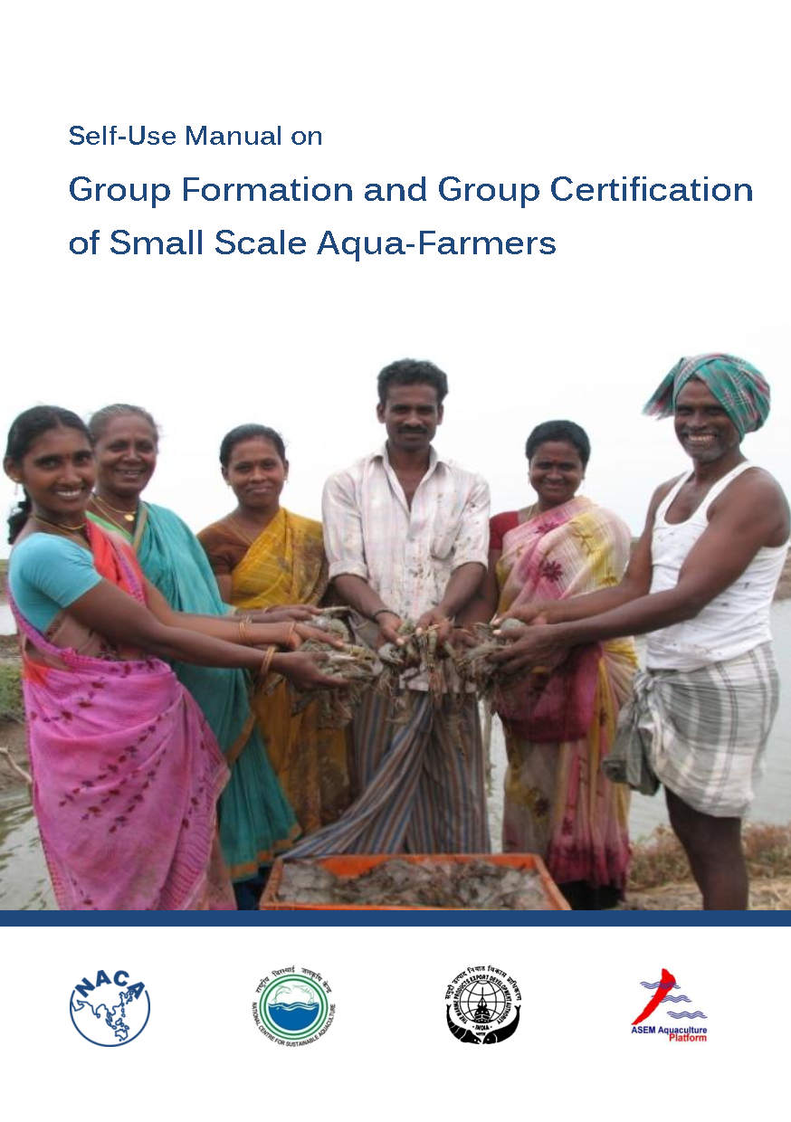 Self-use manual on group formation and group certification of small-scale aqua-farmers